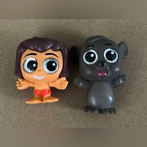 DISNEY Doorables Series 7: Jungle Book- Lot of 2 (Baloo & Mowgli)